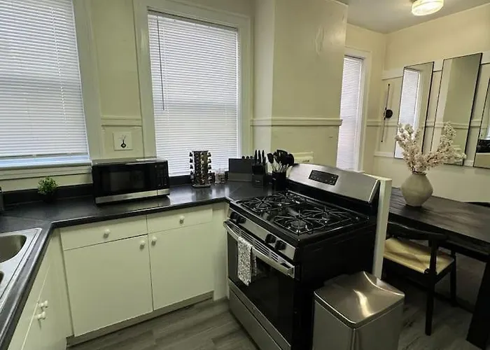 Apartamento Walk To The • Private Office • 5br *